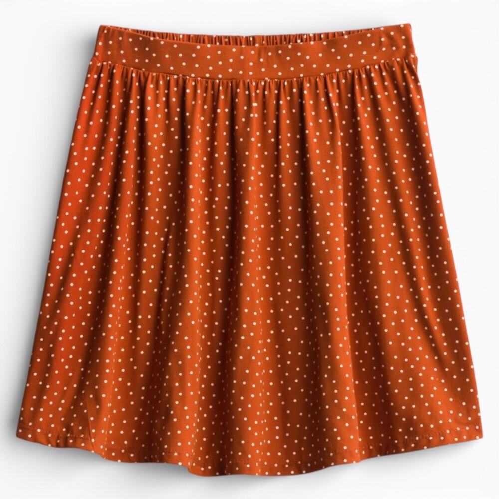 French Grey Gwen Brushed Knit Skirt